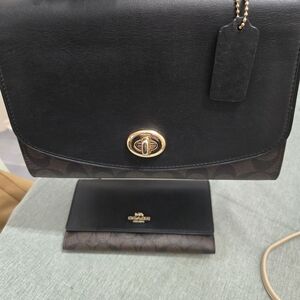 Coach Black and Brown Women's Bag